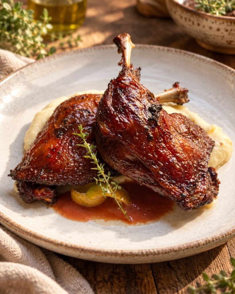 Opção 3 — Menu Confit de Pato ao Molho de Laranja